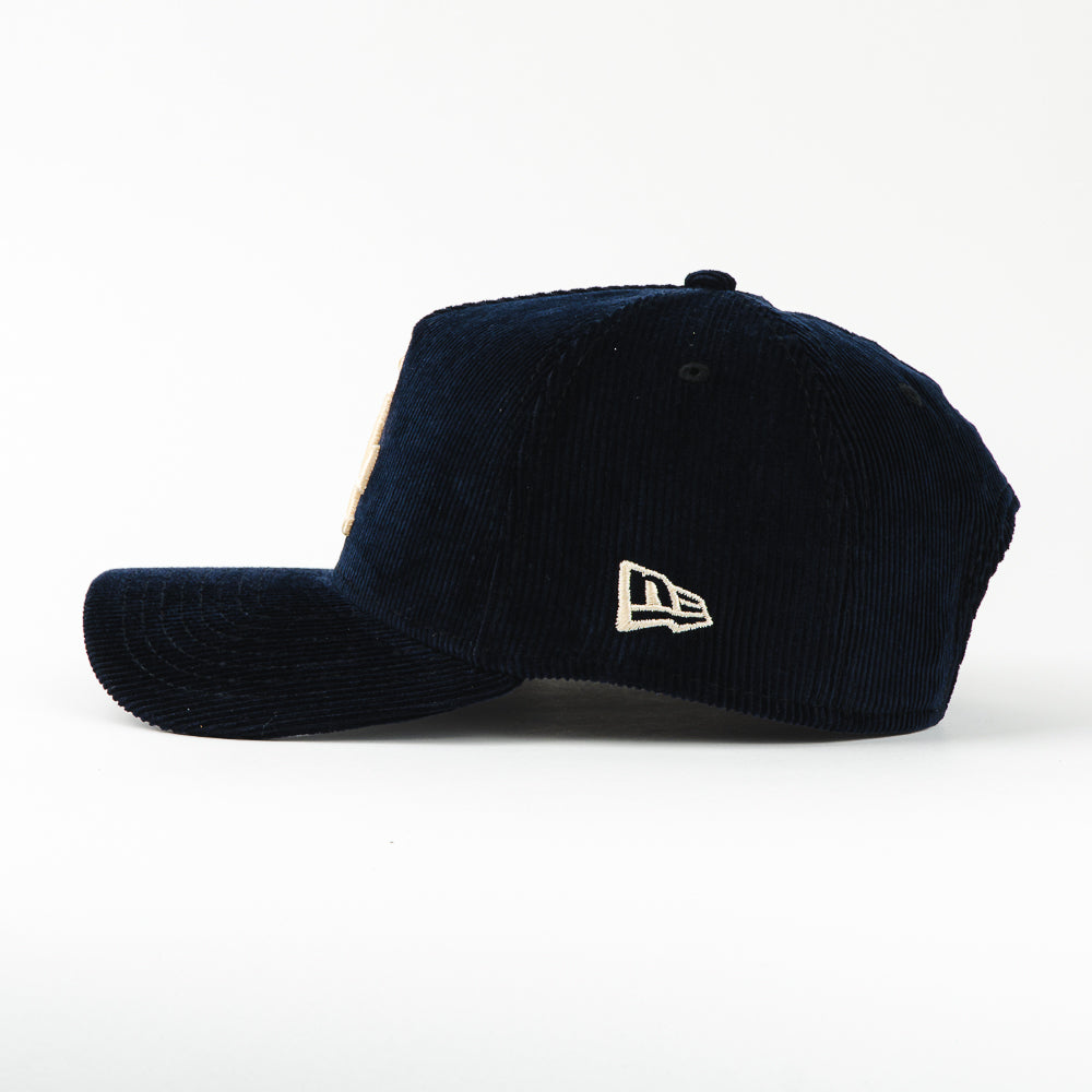 GORRA A FRAME NEW ERA DODGERS CORDUROY NAVY WHITE