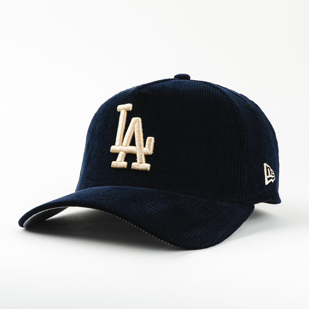 GORRA A FRAME NEW ERA DODGERS CORDUROY NAVY WHITE