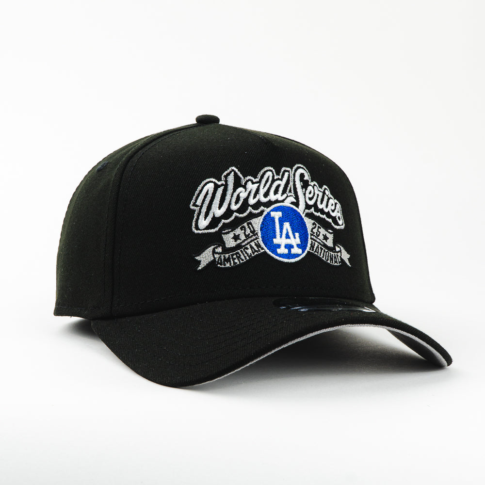 GORRA A FRAME NEW ERA DODGERS WORLD SERIES BLACK