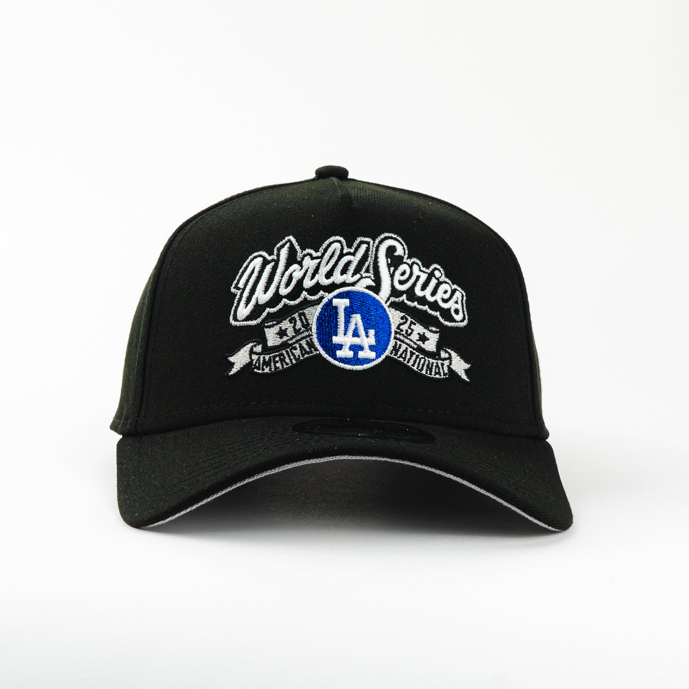 GORRA A FRAME NEW ERA DODGERS WORLD SERIES BLACK