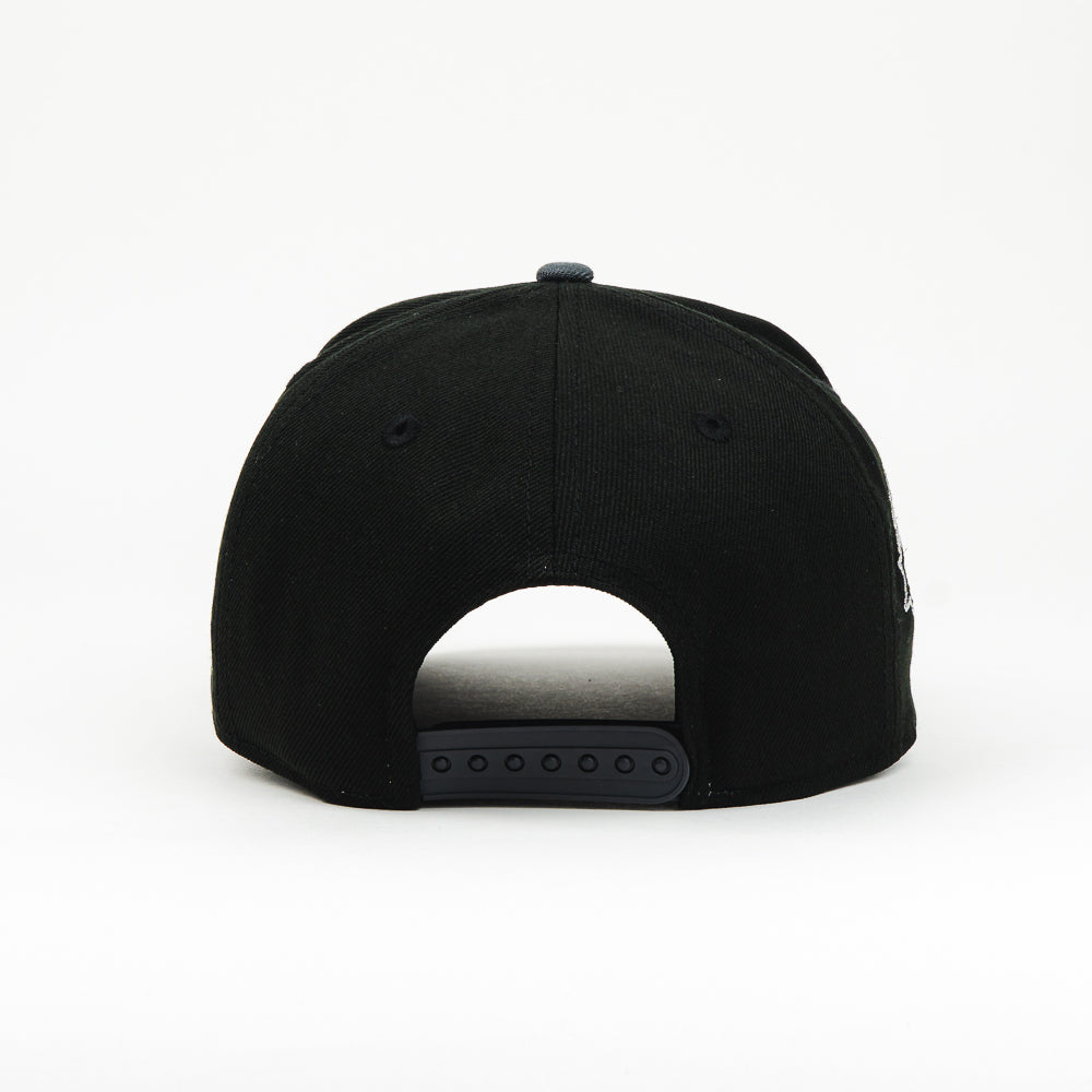 GORRA A FRAME NEW ERA DODGERS WS 2025 BLACK/GREY