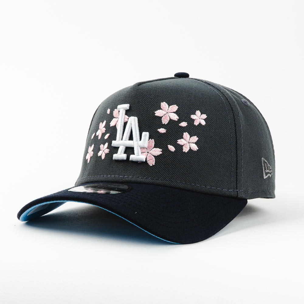 GORRA A FRAME NEW ERA DODGERS SAKURA KANJI GREY/BLACK