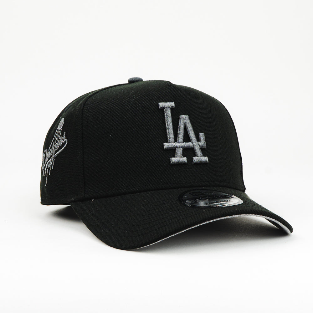 GORRA A FRAME NEW ERA DODGERS NEW BLACK/GREY