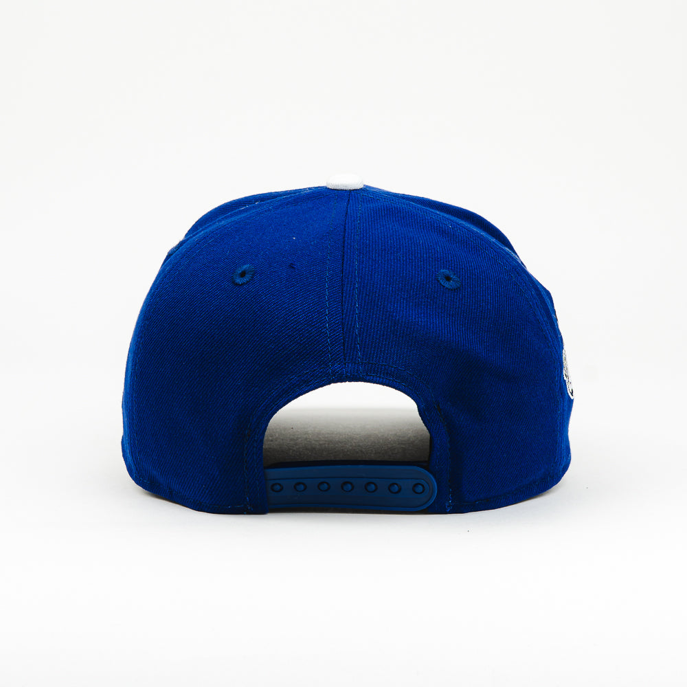 GORRA A FRAME NEW ERA DODGERS WS 2025 UPSIDE NAVY/WHT