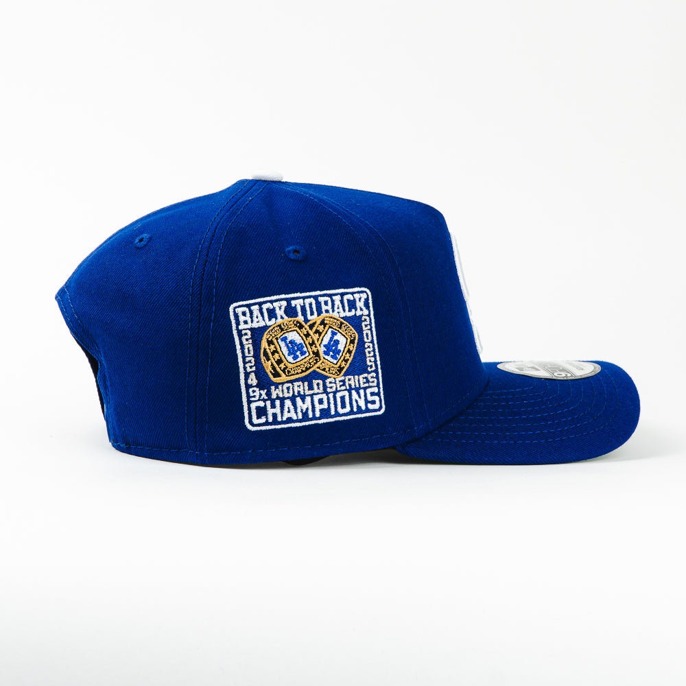 GORRA A FRAME NEW ERA DODGERS BACK TO BACK 2024 ROYAL BLUE