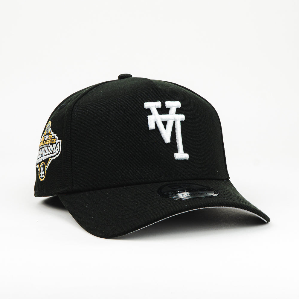 GORRA A FRAME NEW ERA DODGERS WS UPSIDE BLACK
