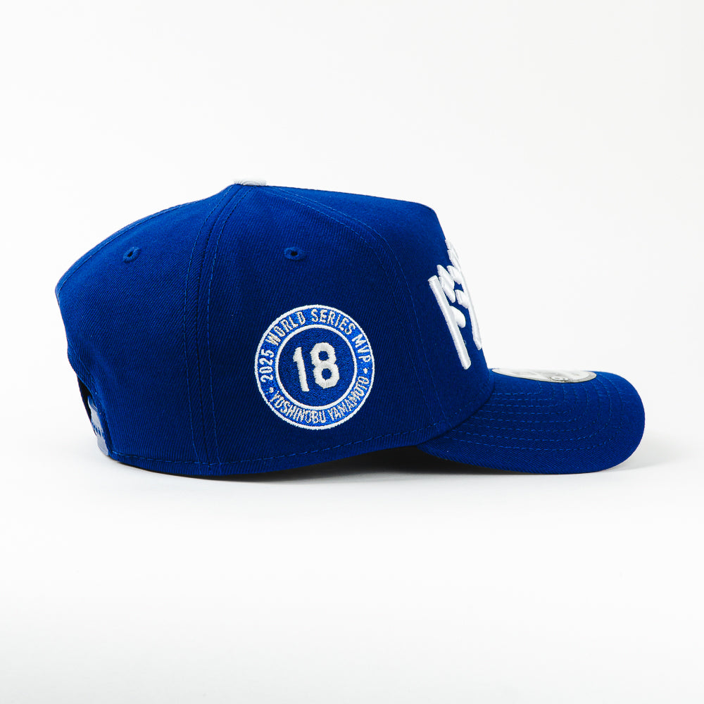 GORRA A FRAME NEW ERA YOSHUINOBI KANJI ROYAL BLUE