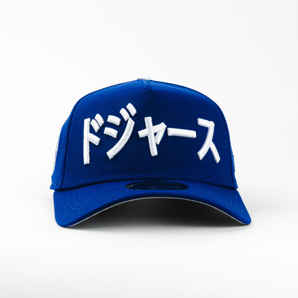 GORRA A FRAME NEW ERA YOSHUINOBI KANJI ROYAL BLUE