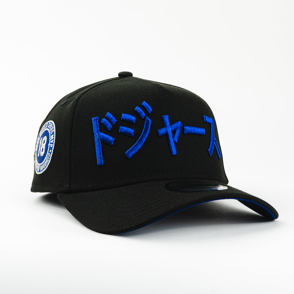 GORRA A FRAME NEW ERA YOSHUINOBI KANJI BLACK/BLUE