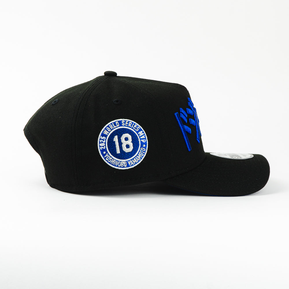 GORRA A FRAME NEW ERA YOSHUINOBI KANJI BLACK/BLUE