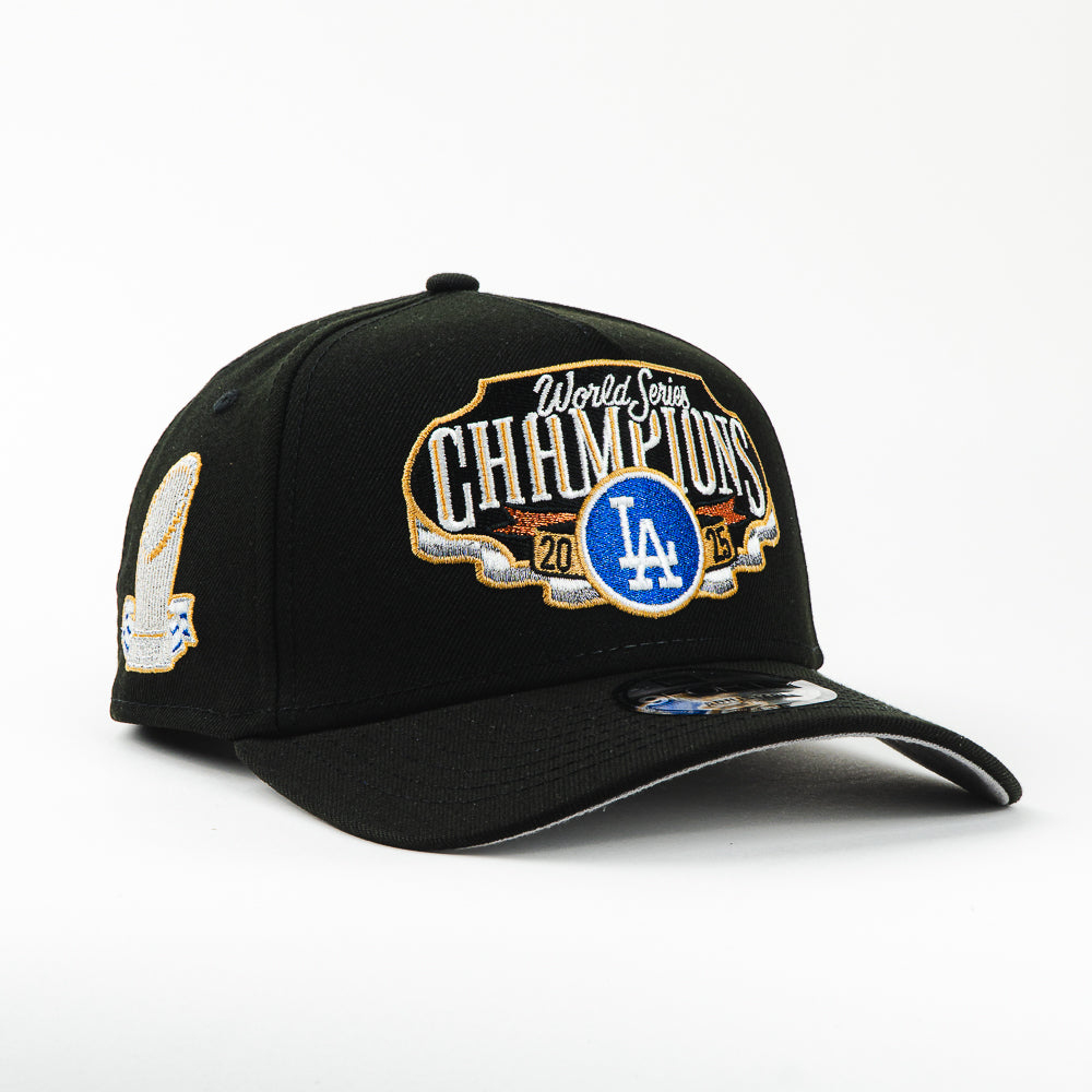 GORRA A FRAME NEW ERA DODGERS WORLD SERIES CHAMPION 2025 BLACK