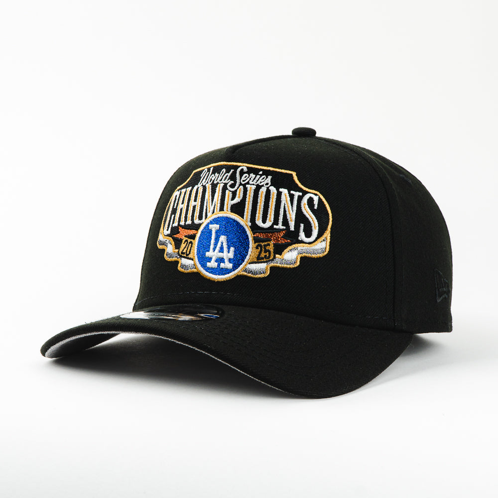GORRA A FRAME NEW ERA DODGERS WORLD SERIES CHAMPION 2025 BLACK