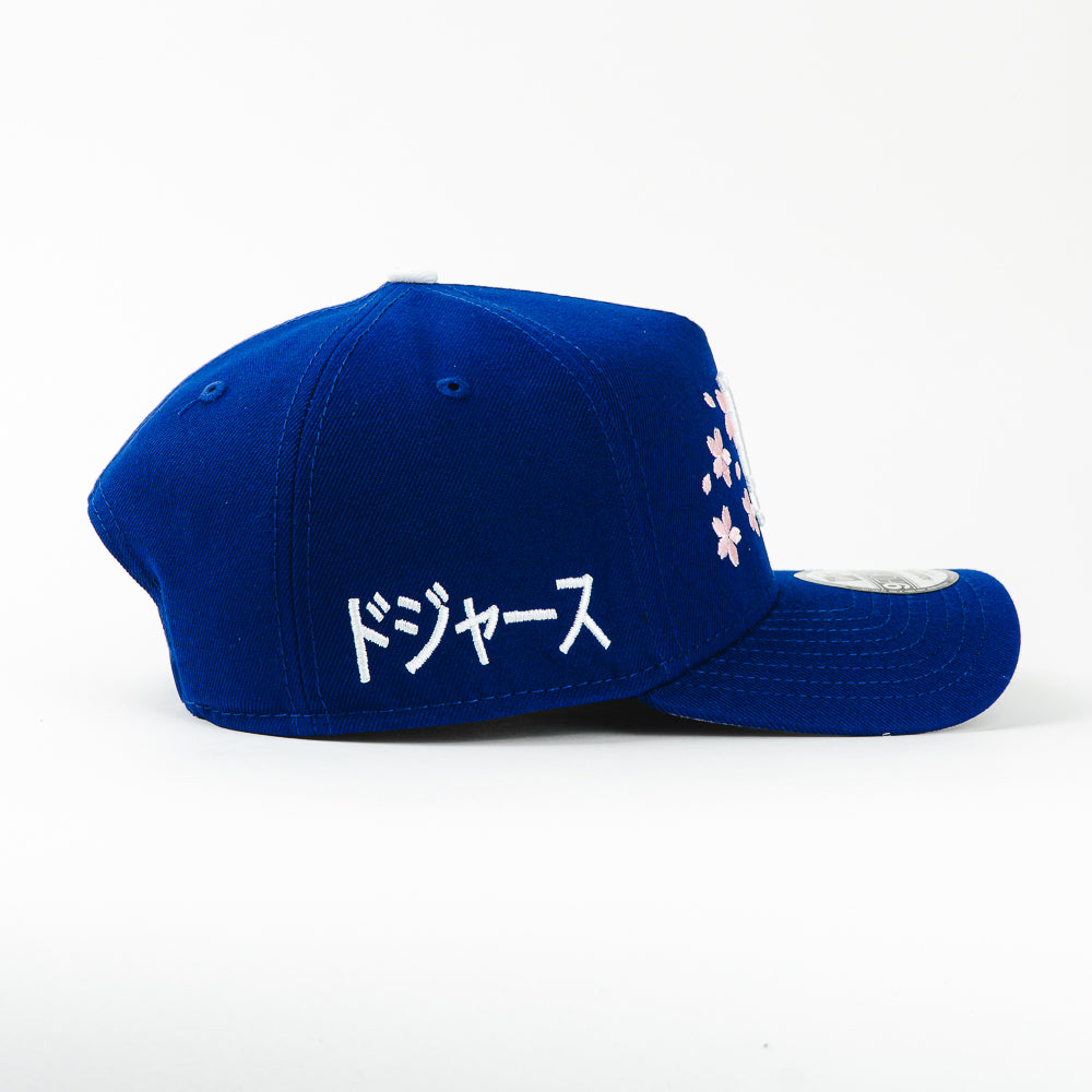 GORRA A FRAME NEW ERA DODGERS SAKURA KANJI ROYAL BLUE