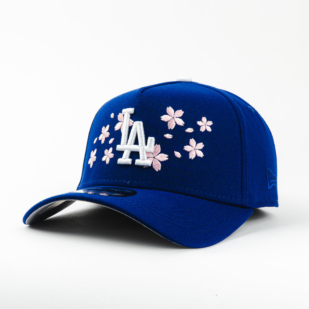 GORRA A FRAME NEW ERA DODGERS SAKURA KANJI ROYAL BLUE