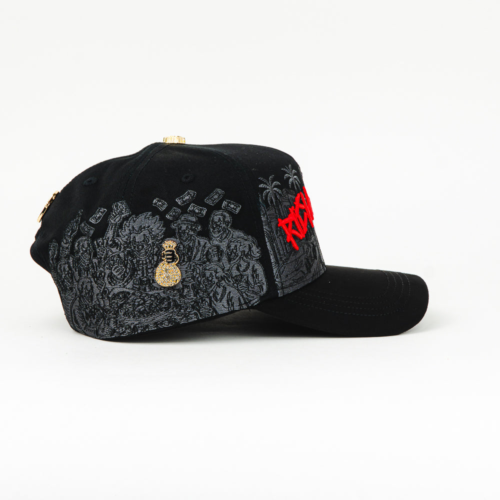 GORRA BARBAS HATS RICH OR DEAD