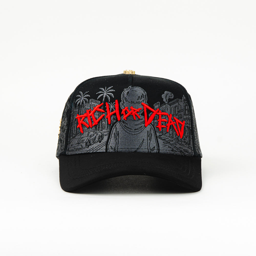 GORRA BARBAS HATS RICH OR DEAD