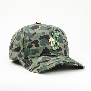 GORRA BARBAS HATS B CROSS CAMO