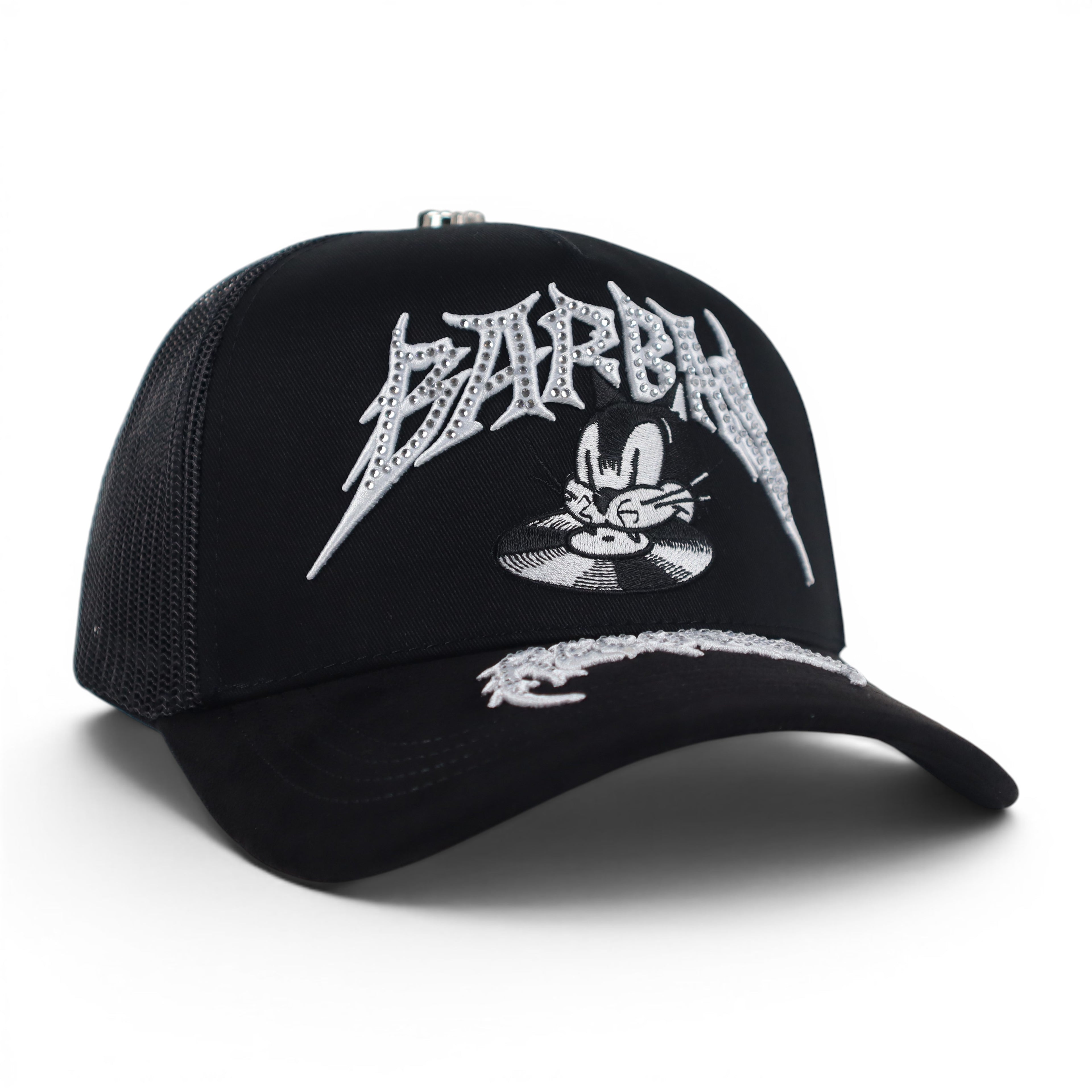 GORRA BARBAS HATS BARBAS RECORDS BLACK/WHITE