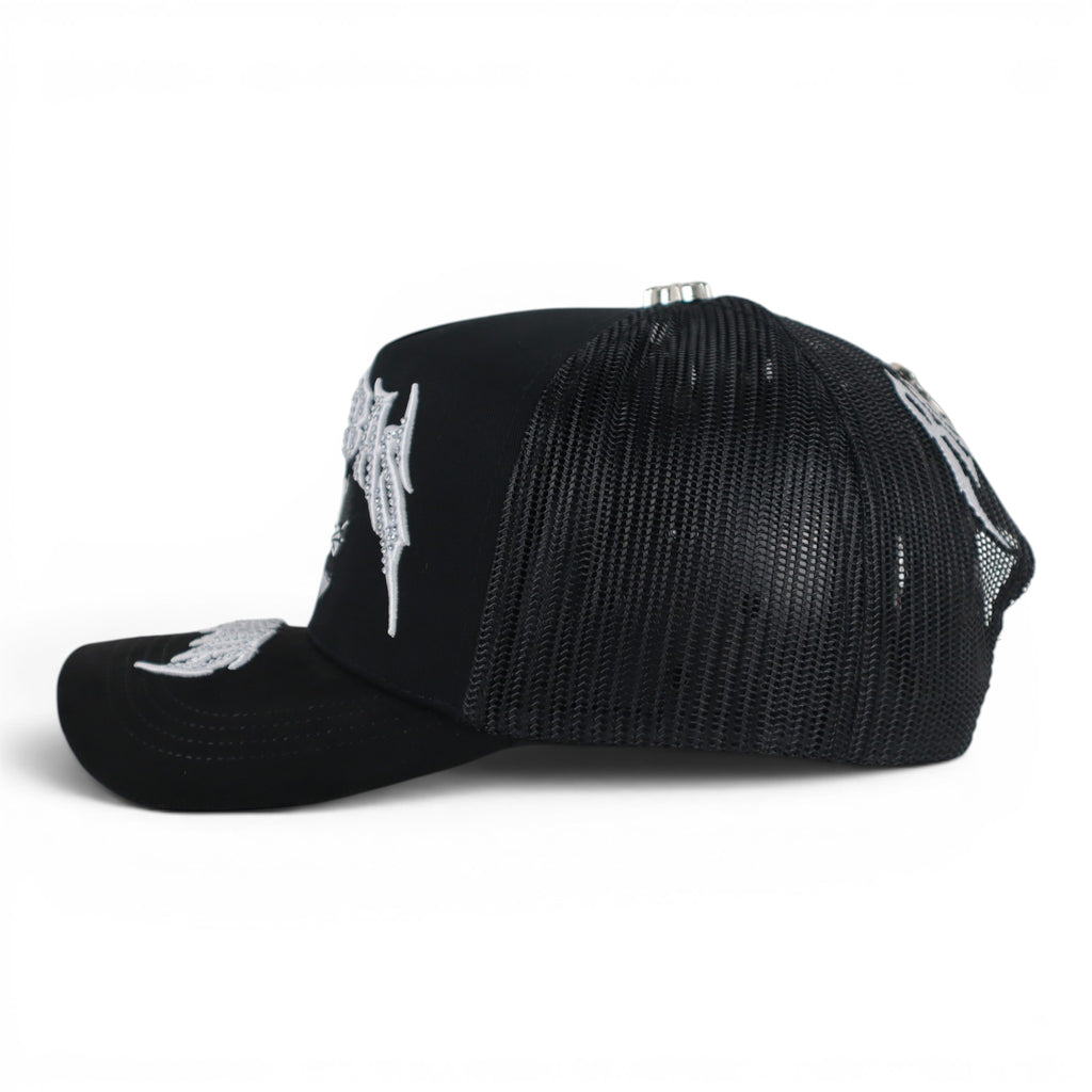 GORRA BARBAS HATS BARBAS RECORDS BLACK/WHITE