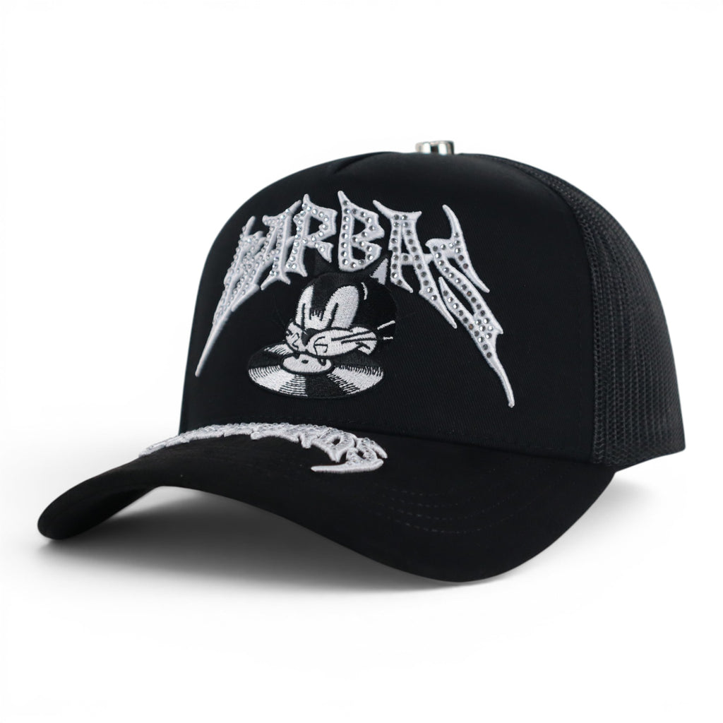 GORRA BARBAS HATS BARBAS RECORDS BLACK/WHITE