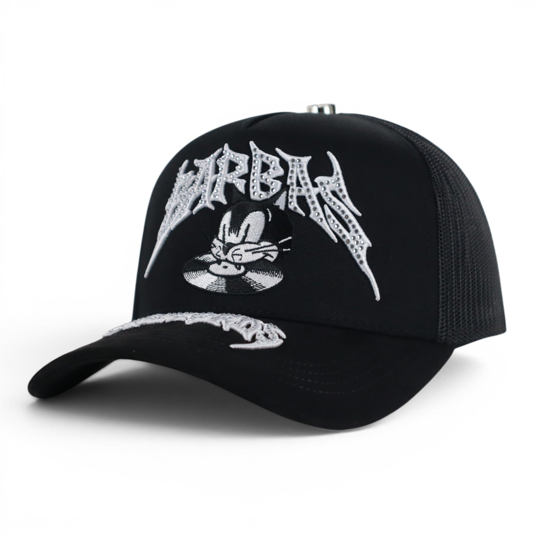 GORRA BARBAS HATS BARBAS RECORDS BLACK/WHITE