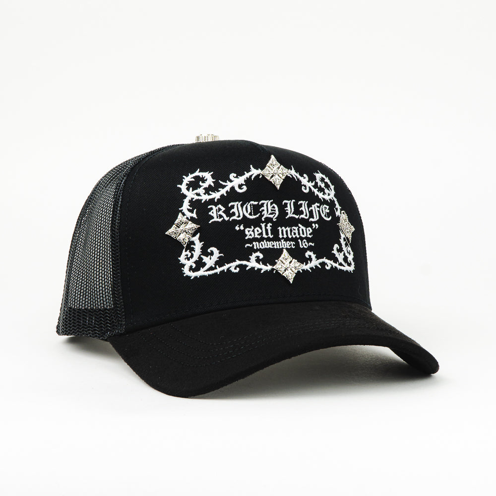 GORRA BARBAS HATS RICH LIFE BLACK