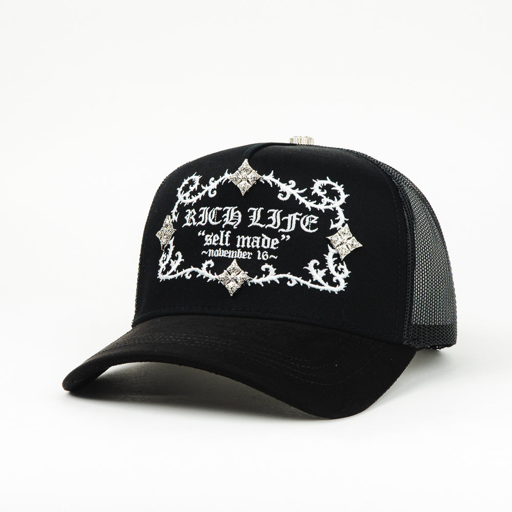 GORRA BARBAS HATS RICH LIFE BLACK