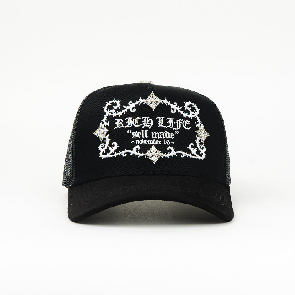 GORRA BARBAS HATS RICH LIFE BLACK