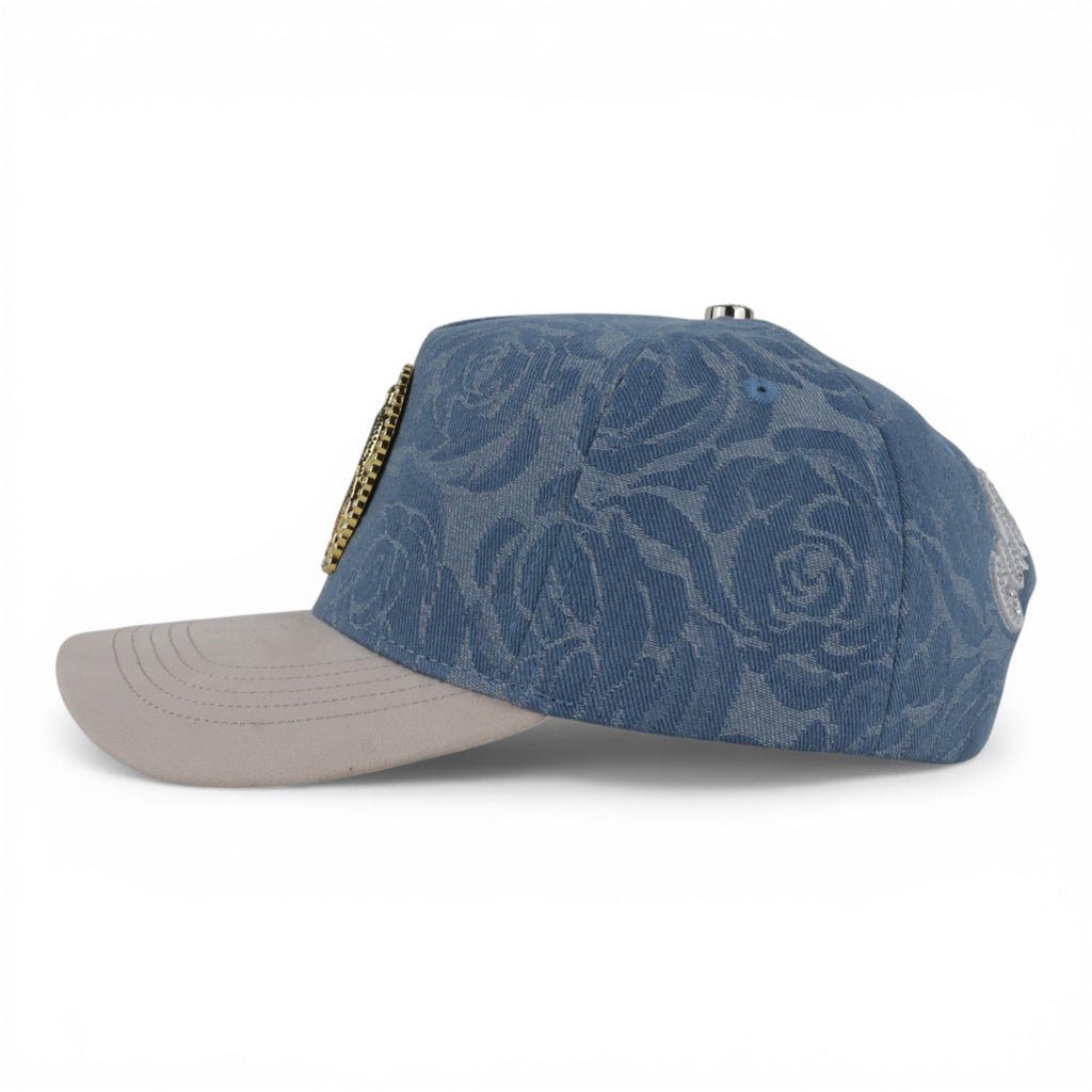 GUADALUPE DENIM BLUE/BEIGE