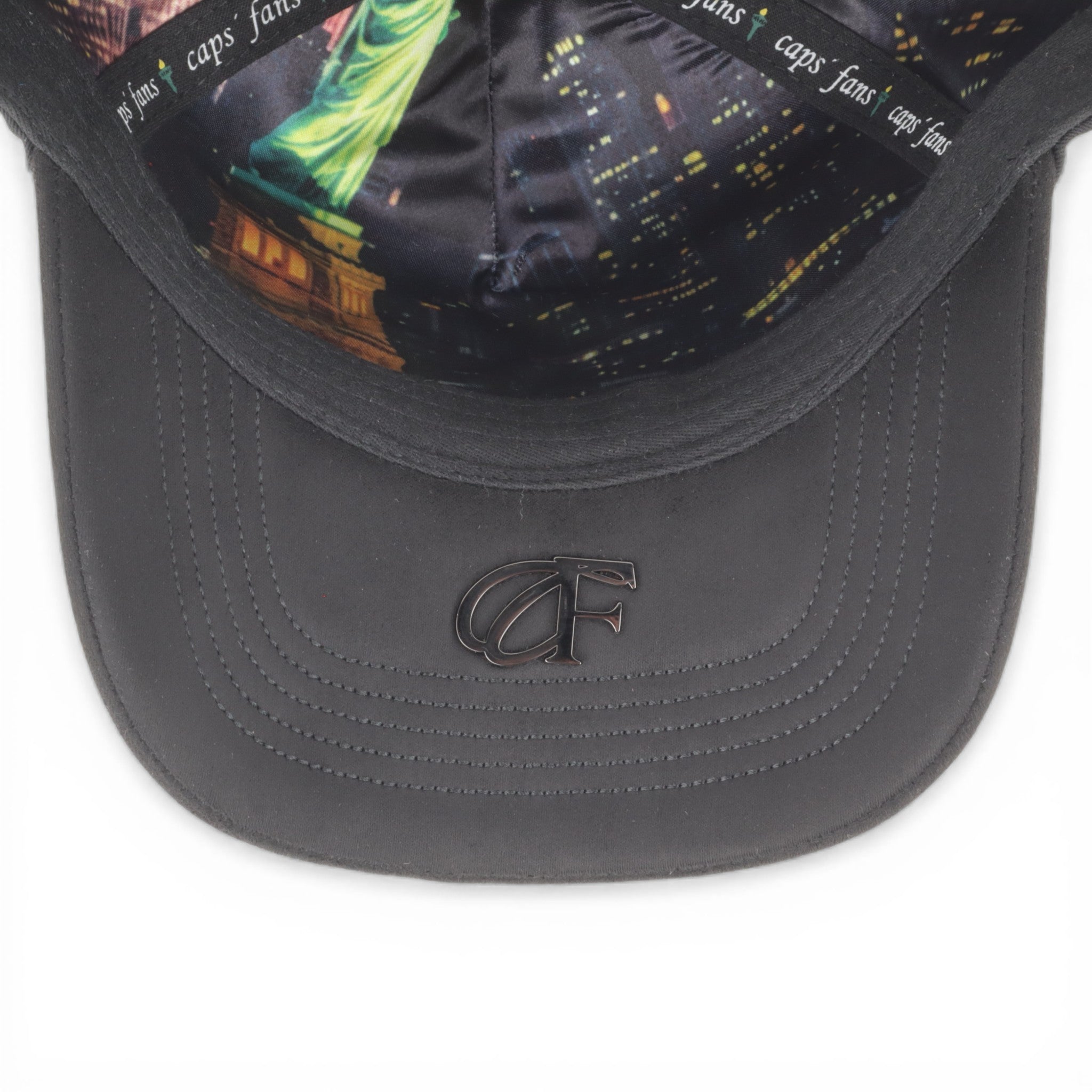 GORRA CAPS FANS NY CRYSTAL TOTAL BLACK