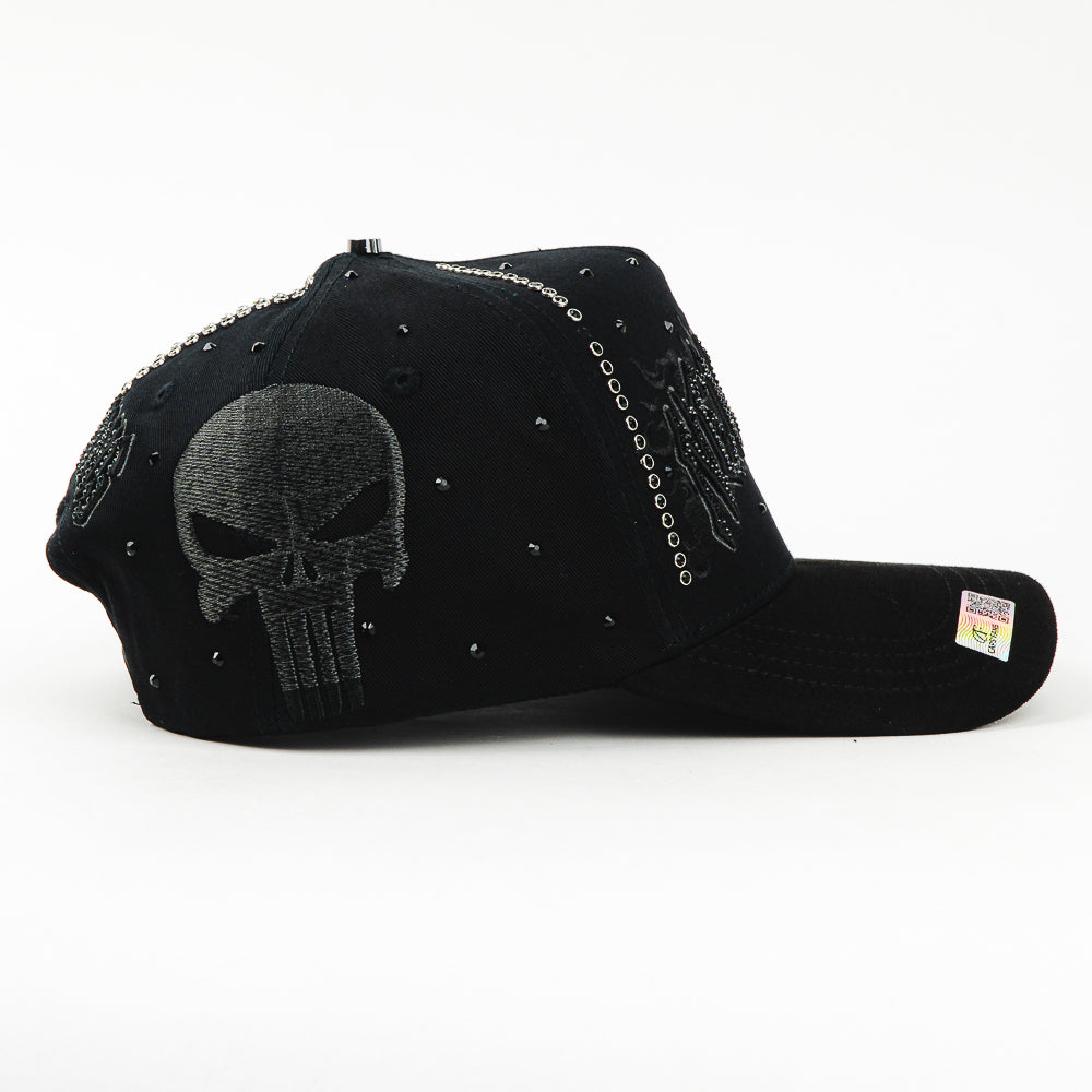 GORRA CAPS FANS NEW YORK LIGHTNING CRYSTALS BLACK