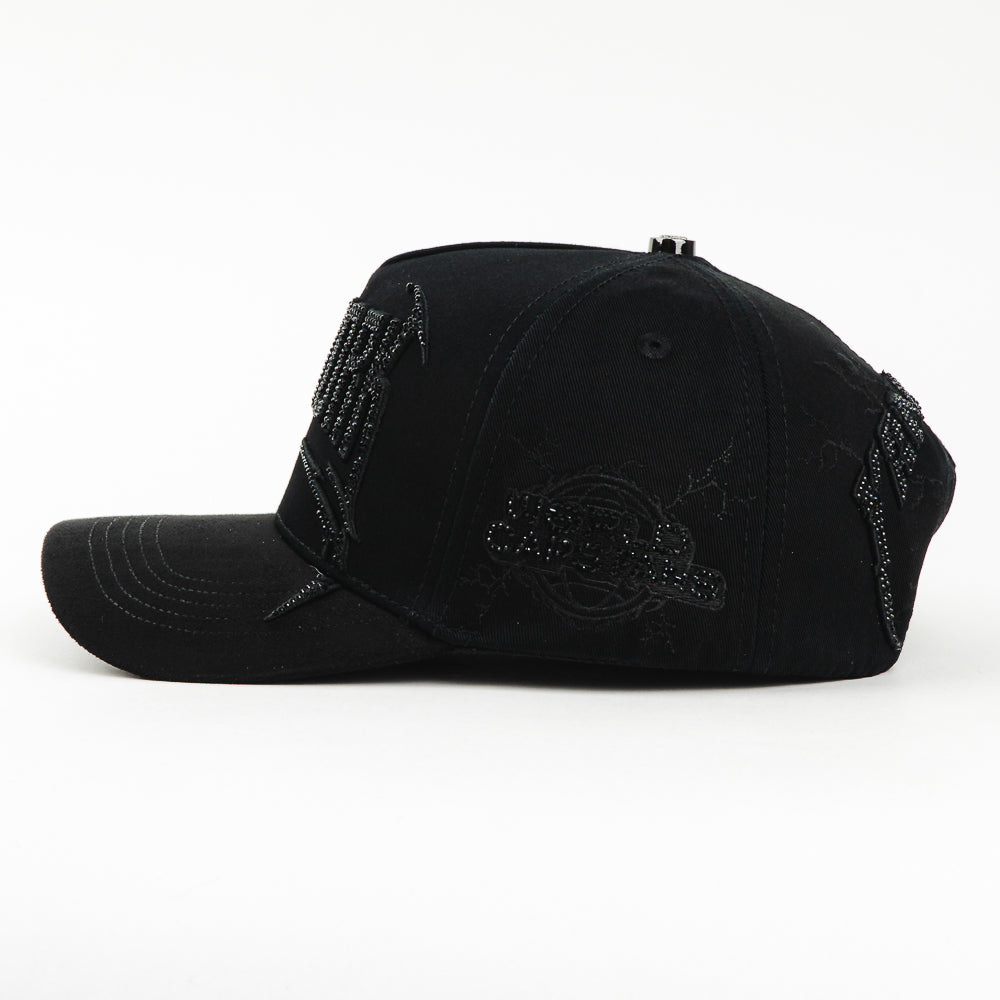 GORRA CAPS FANS NEW YORK ALL BLACK