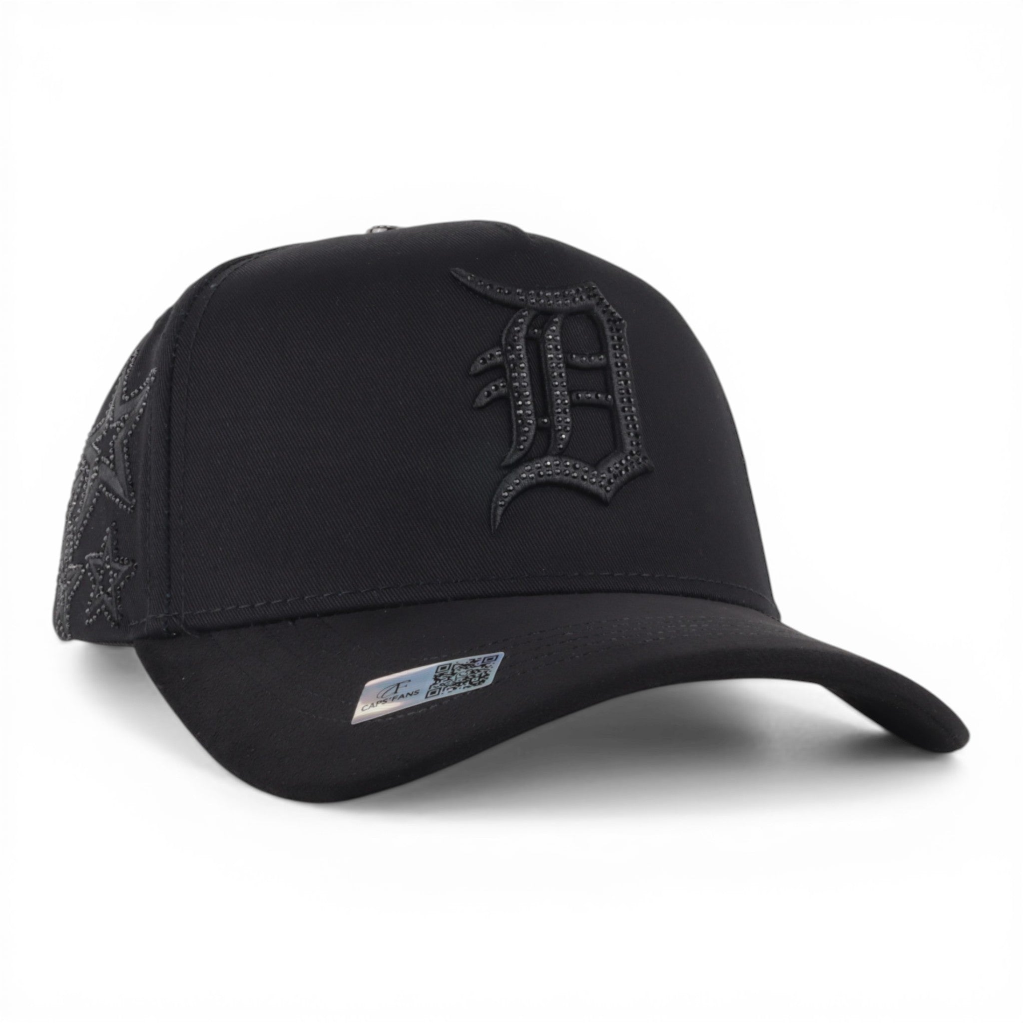 DETROIT ALL BLACK VISOR SUEDE