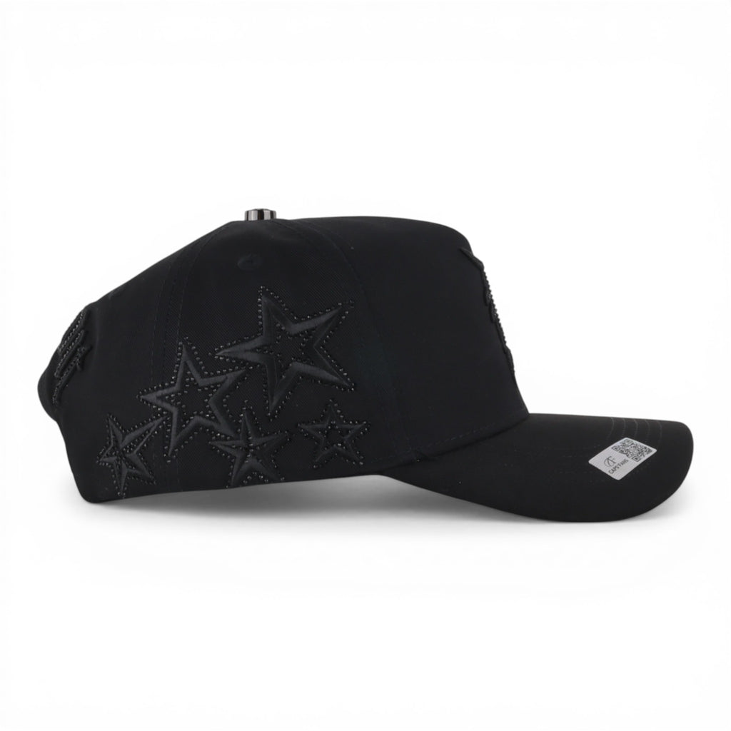 DETROIT ALL BLACK VISOR SUEDE