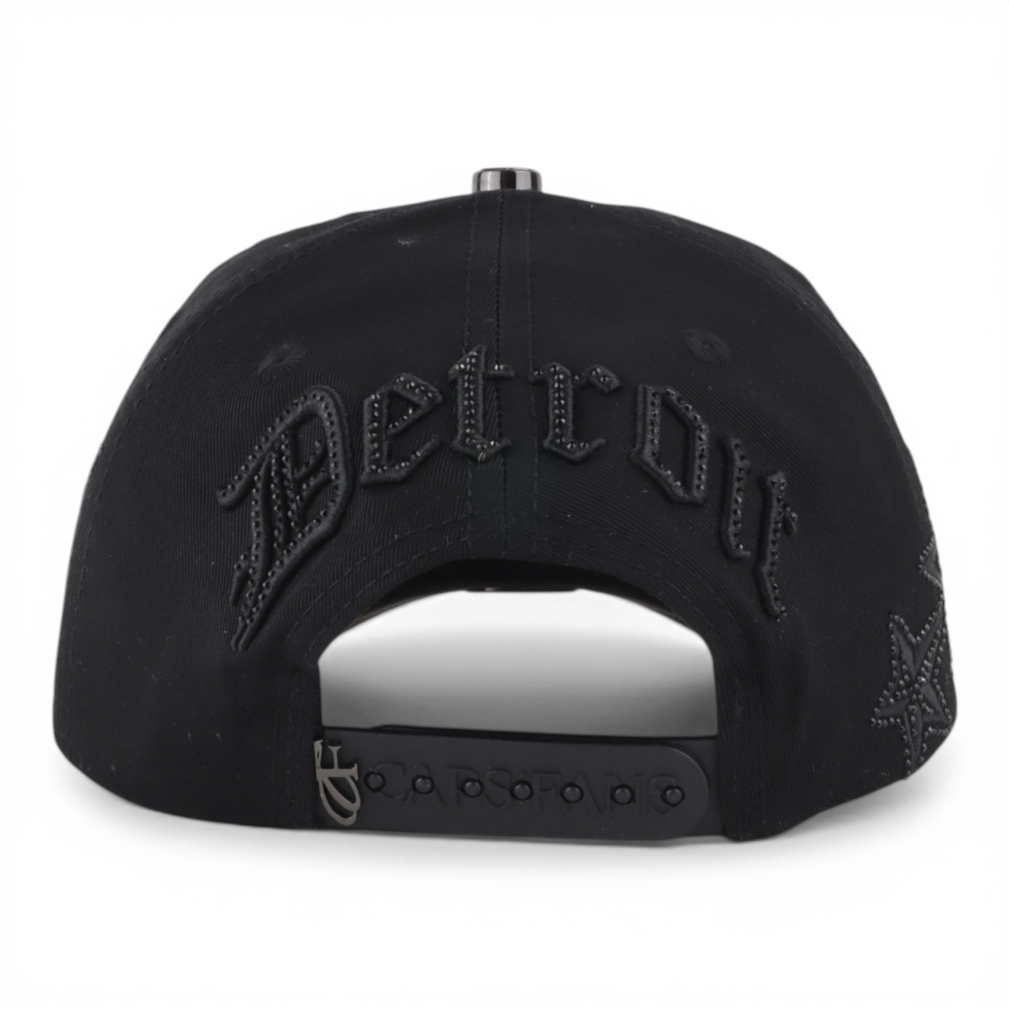 DETROIT ALL BLACK VISOR SUEDE