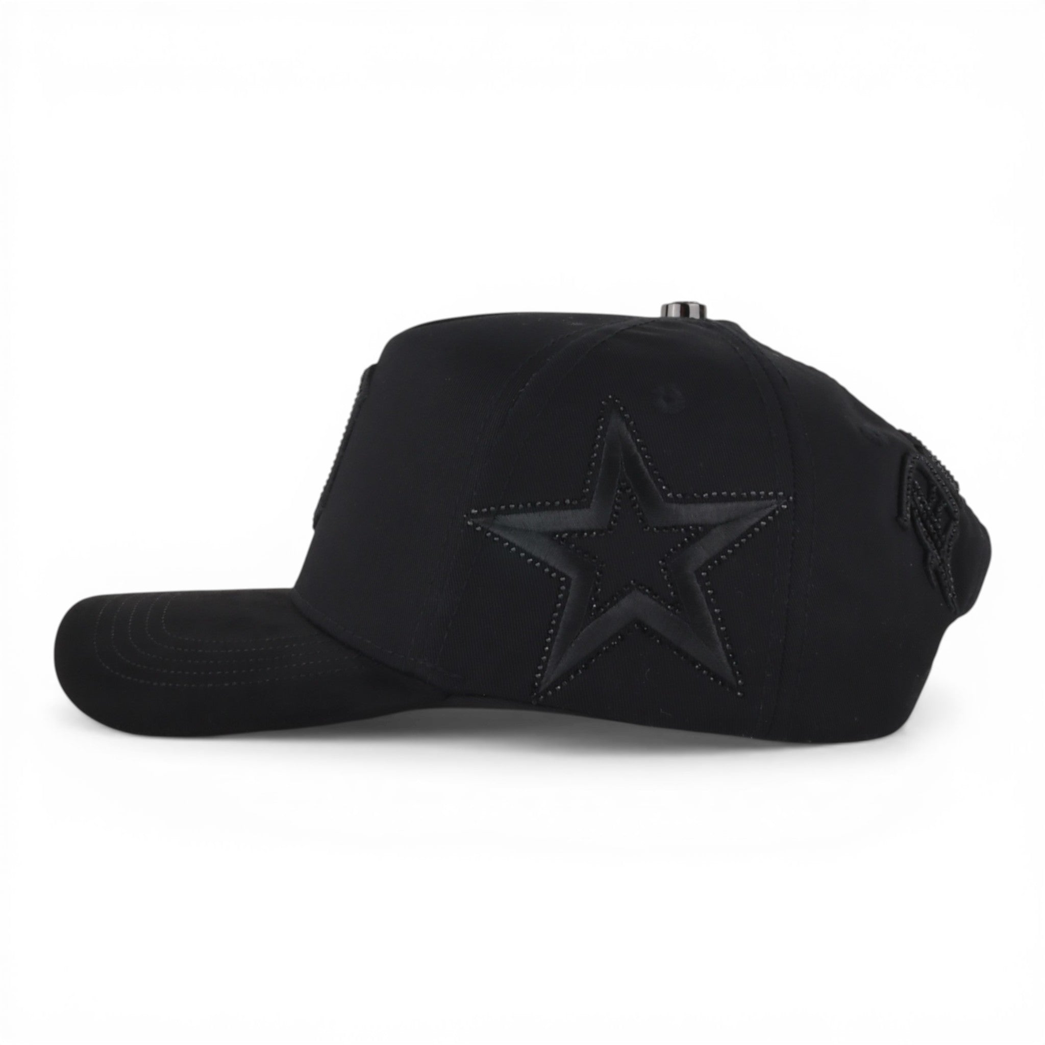 DETROIT ALL BLACK VISOR SUEDE