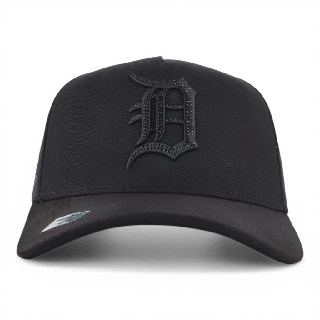 DETROIT ALL BLACK VISOR SUEDE