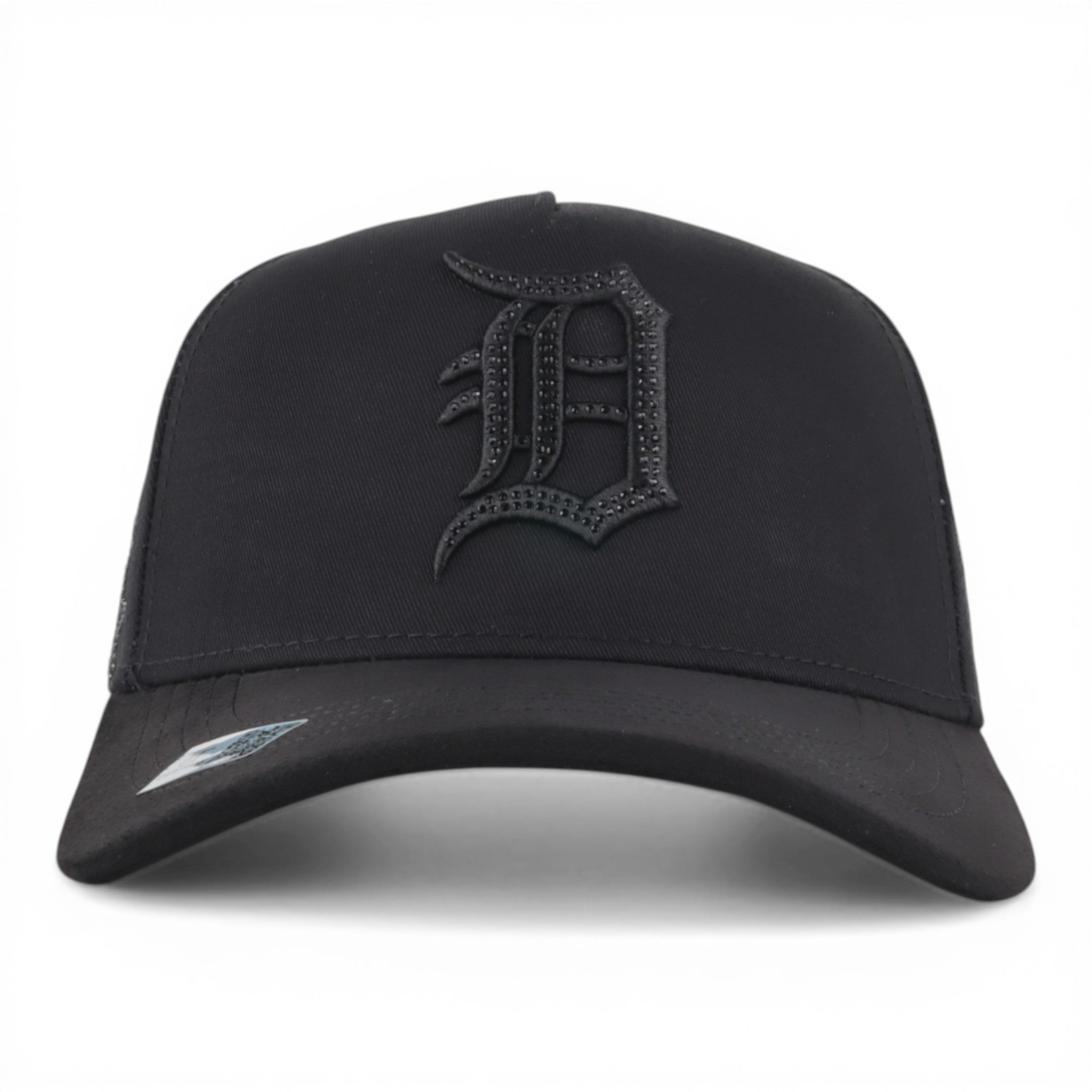 DETROIT ALL BLACK VISOR SUEDE