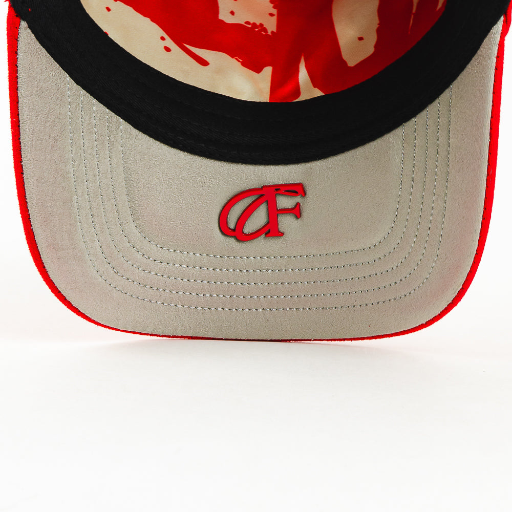 GORRA CAPS FANS NEW YORK CRISTALS RED