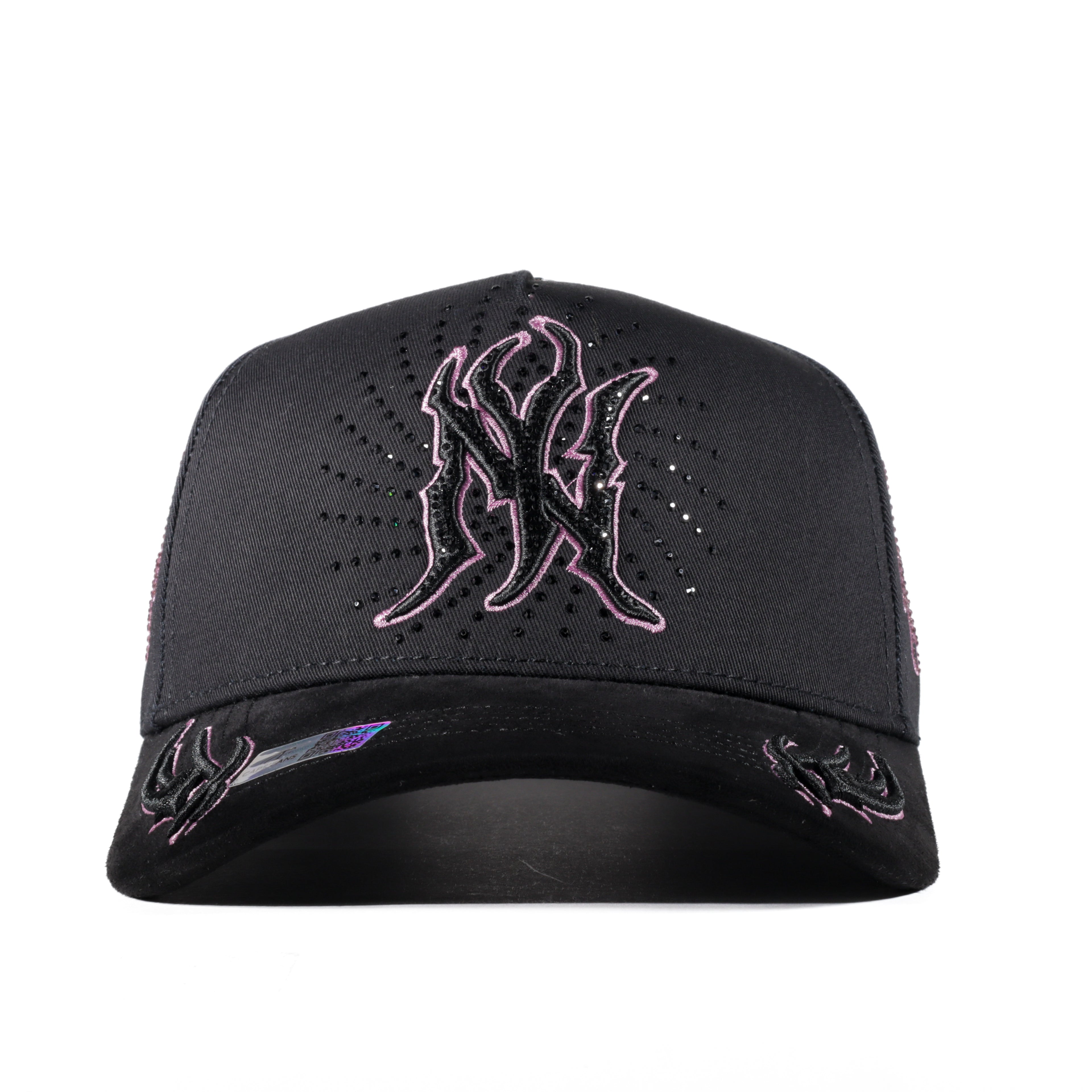 GORRA CAPS FANS NY FIRE BLACK/PINK