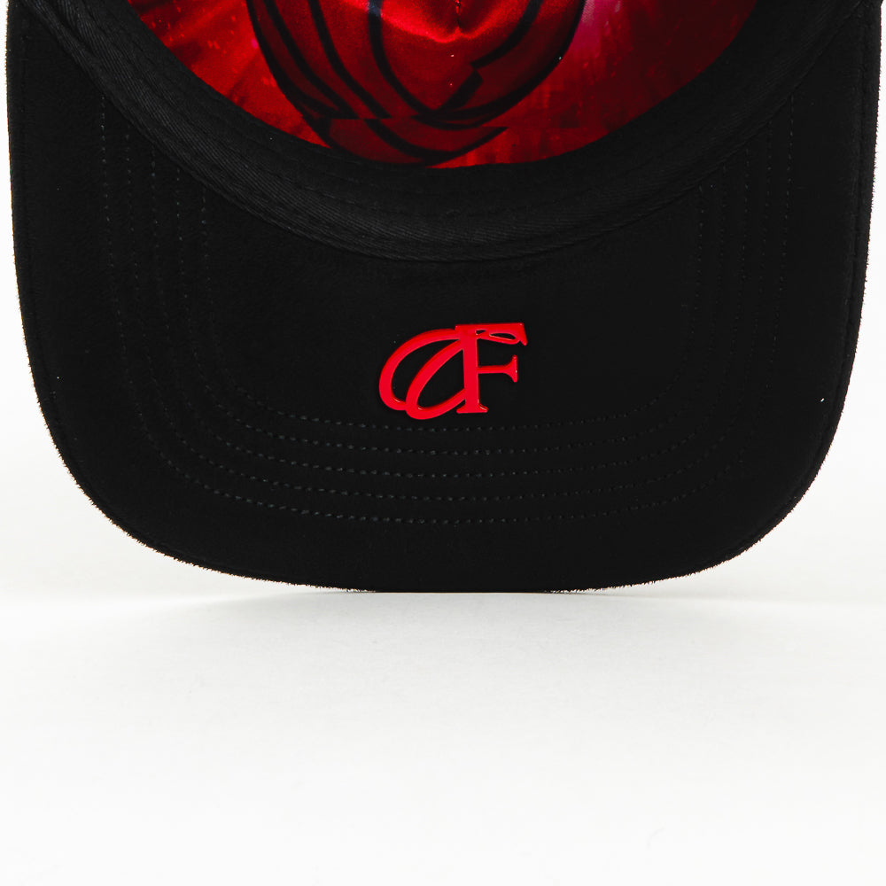 GORRA CAPS FANS MIAMI HEATS CHROME  BLACK
