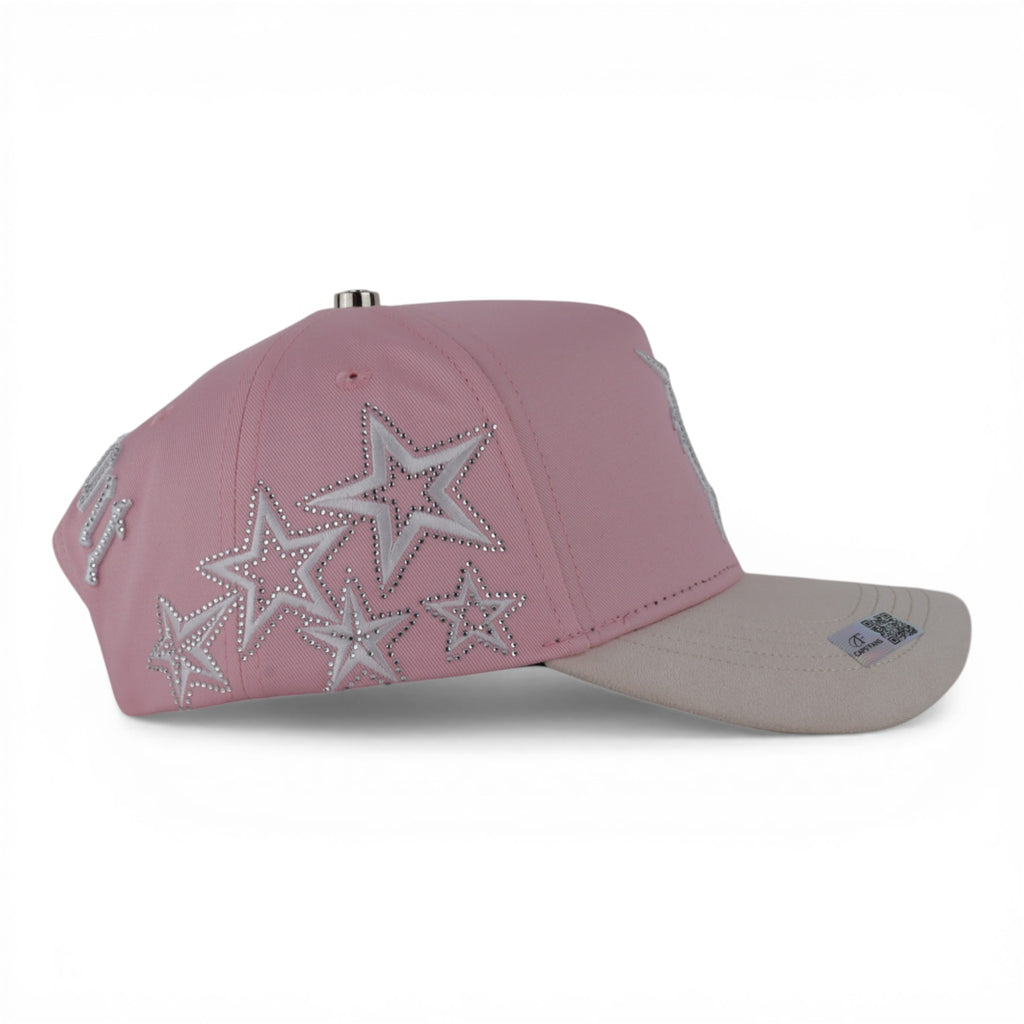 DETROIT PINK/BEIGE SUEDE