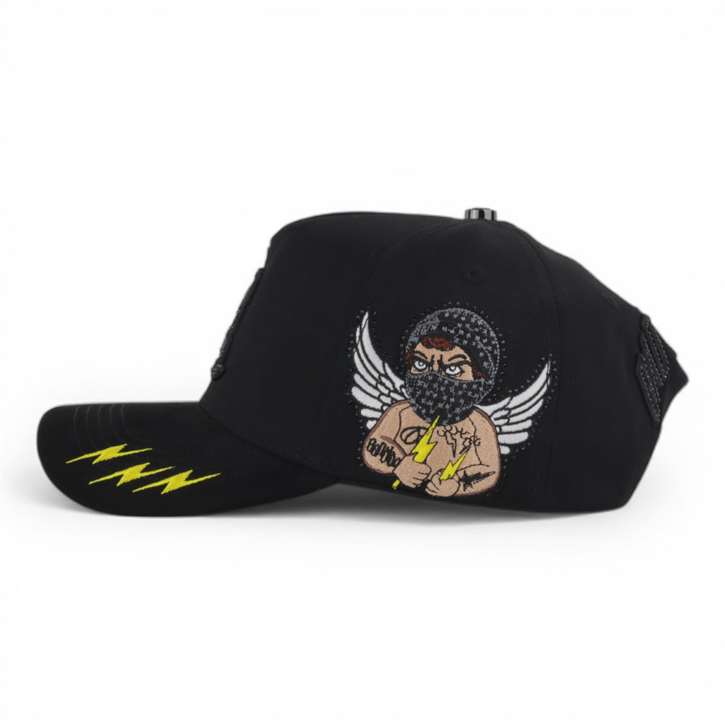 GORRA CAPS FANS LA BAD ANGELS BLK
