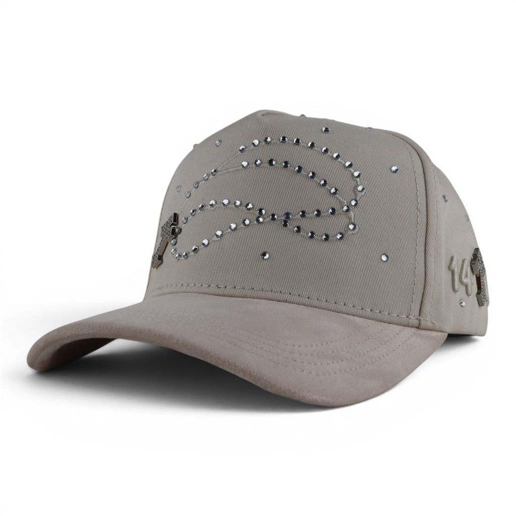 GORRA CAPS FANS EXODO 14/14 BEIGE