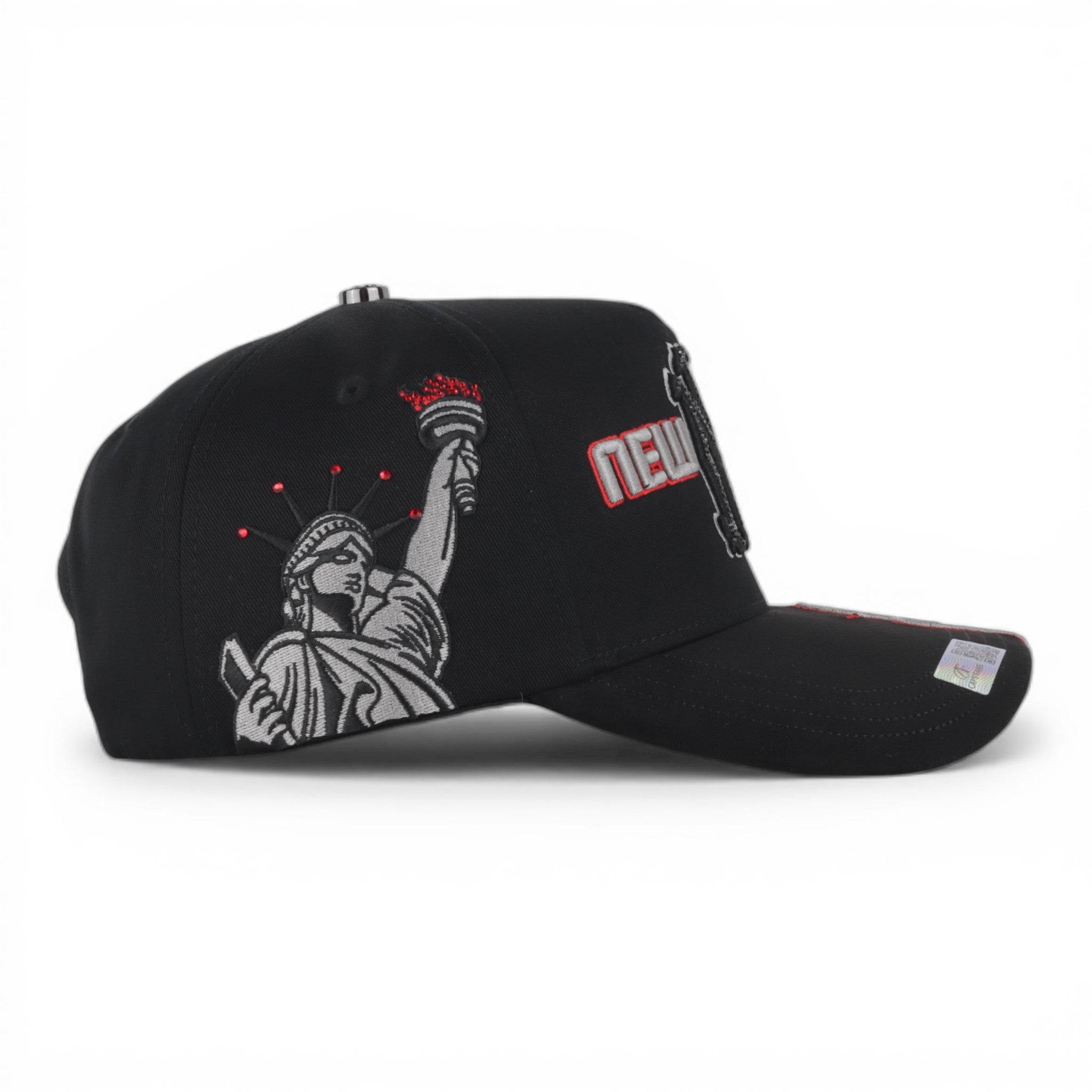 GORRA CAPS FANS NY FLAMES RED/GREY BLK