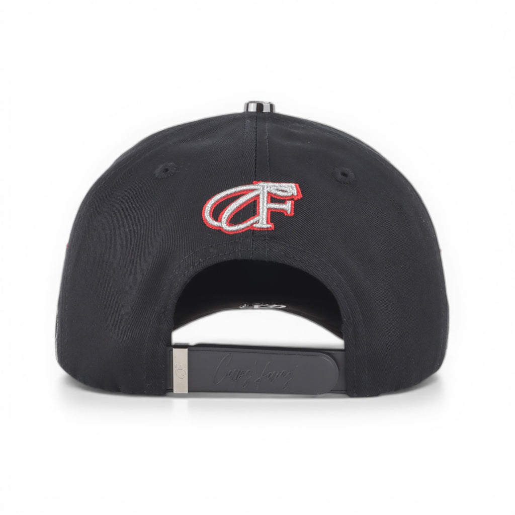 GORRA CAPS FANS NY FLAMES RED/GREY BLK