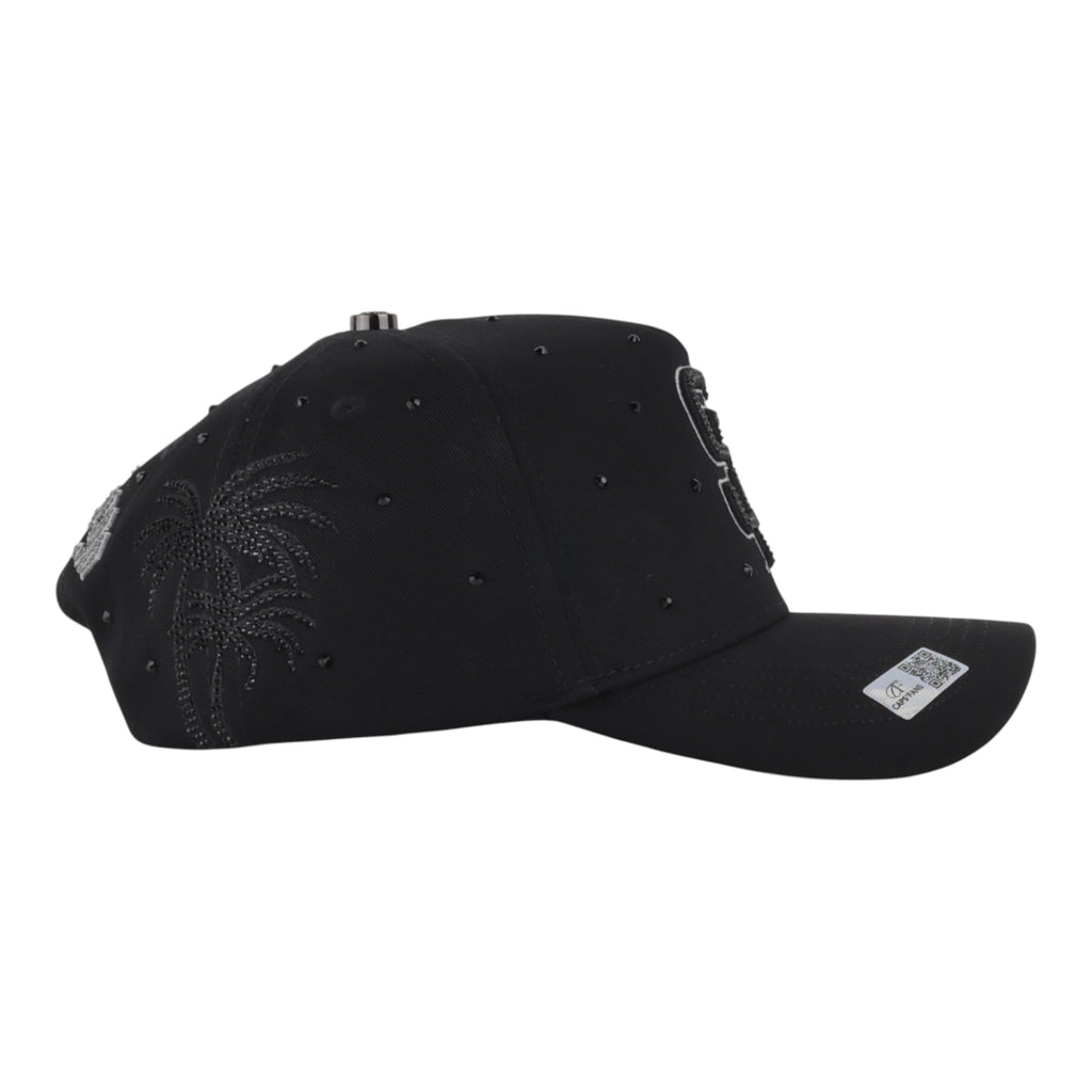 GORRA CAPS FANS SAN DIEGO CRYSTALS ALL BLACK