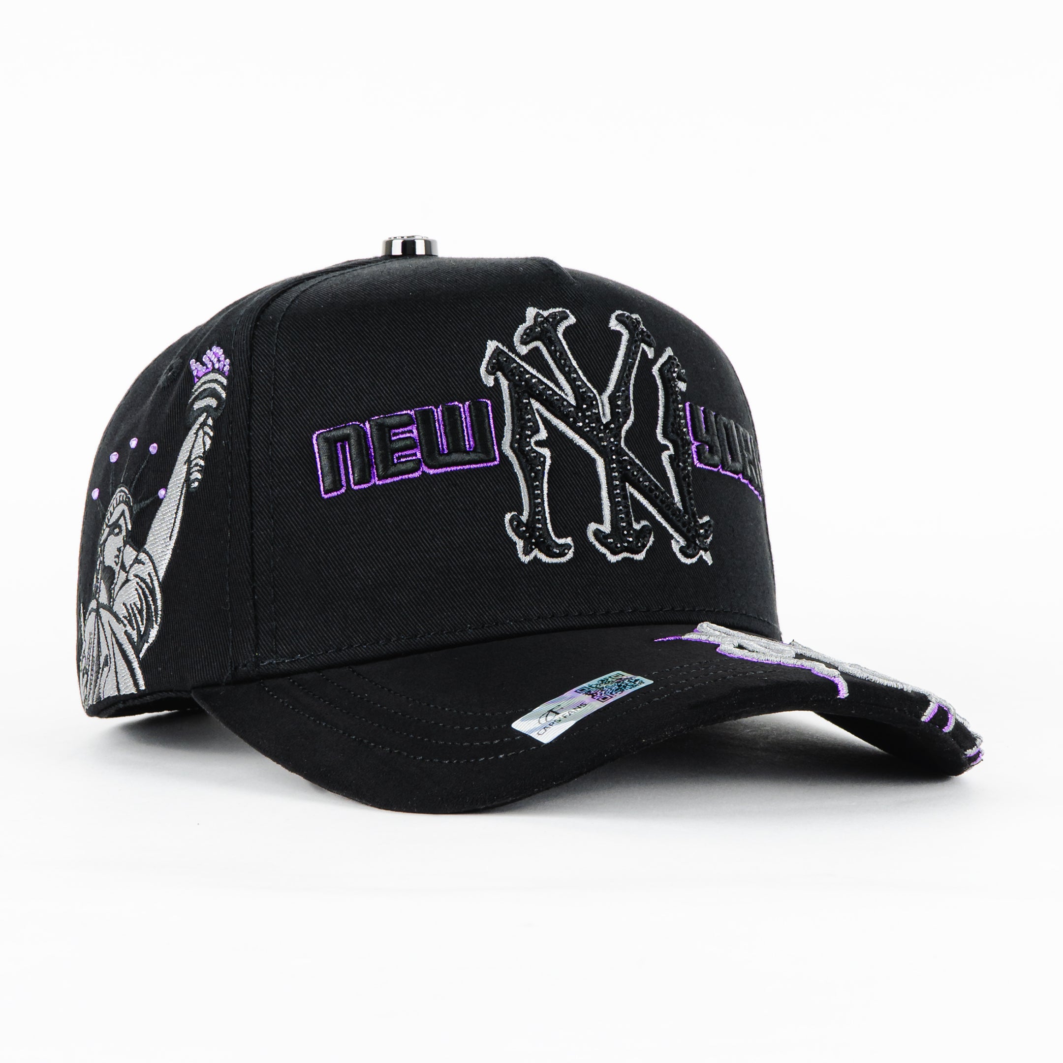 NY FLAMES PURPLE BLK