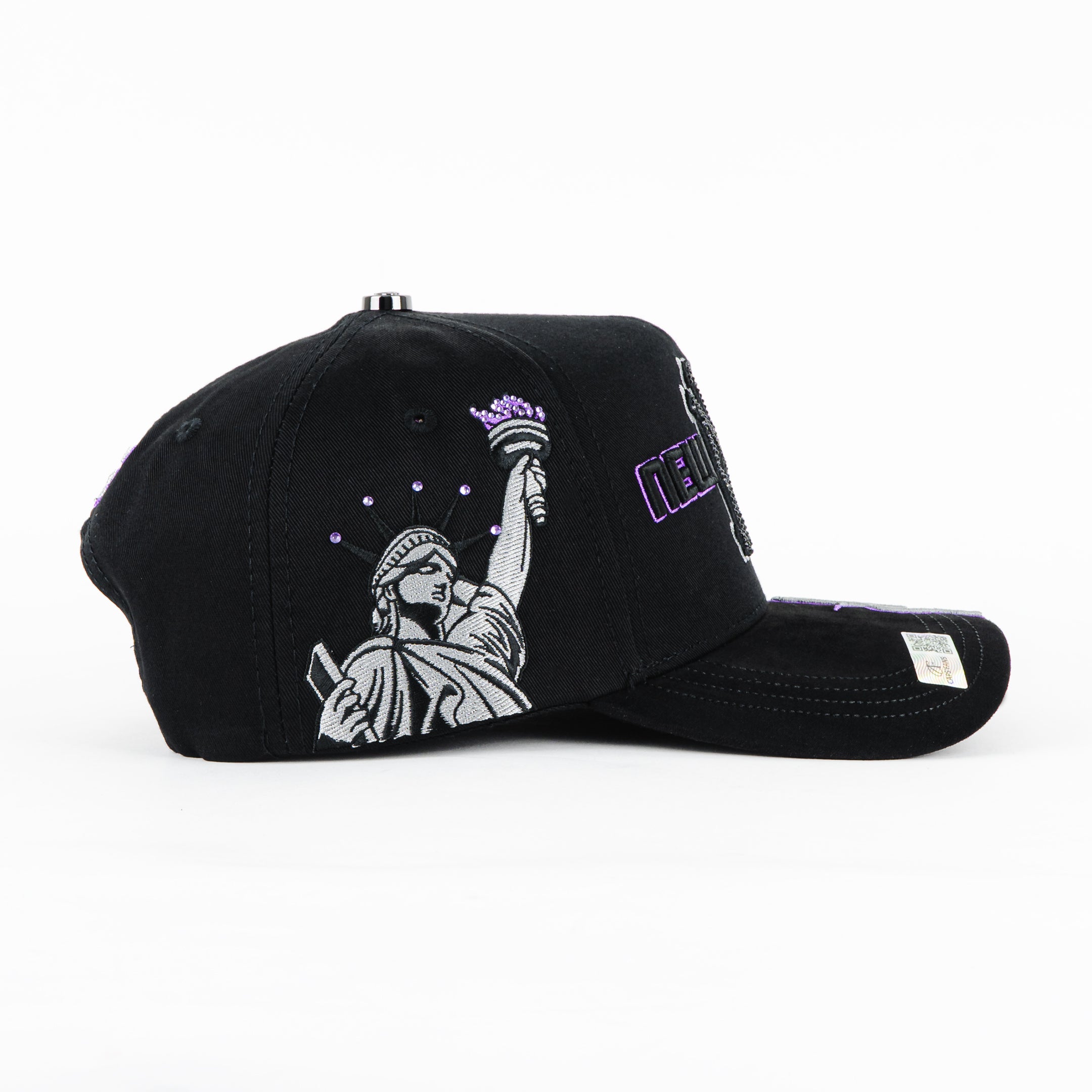 NY FLAMES PURPLE BLK