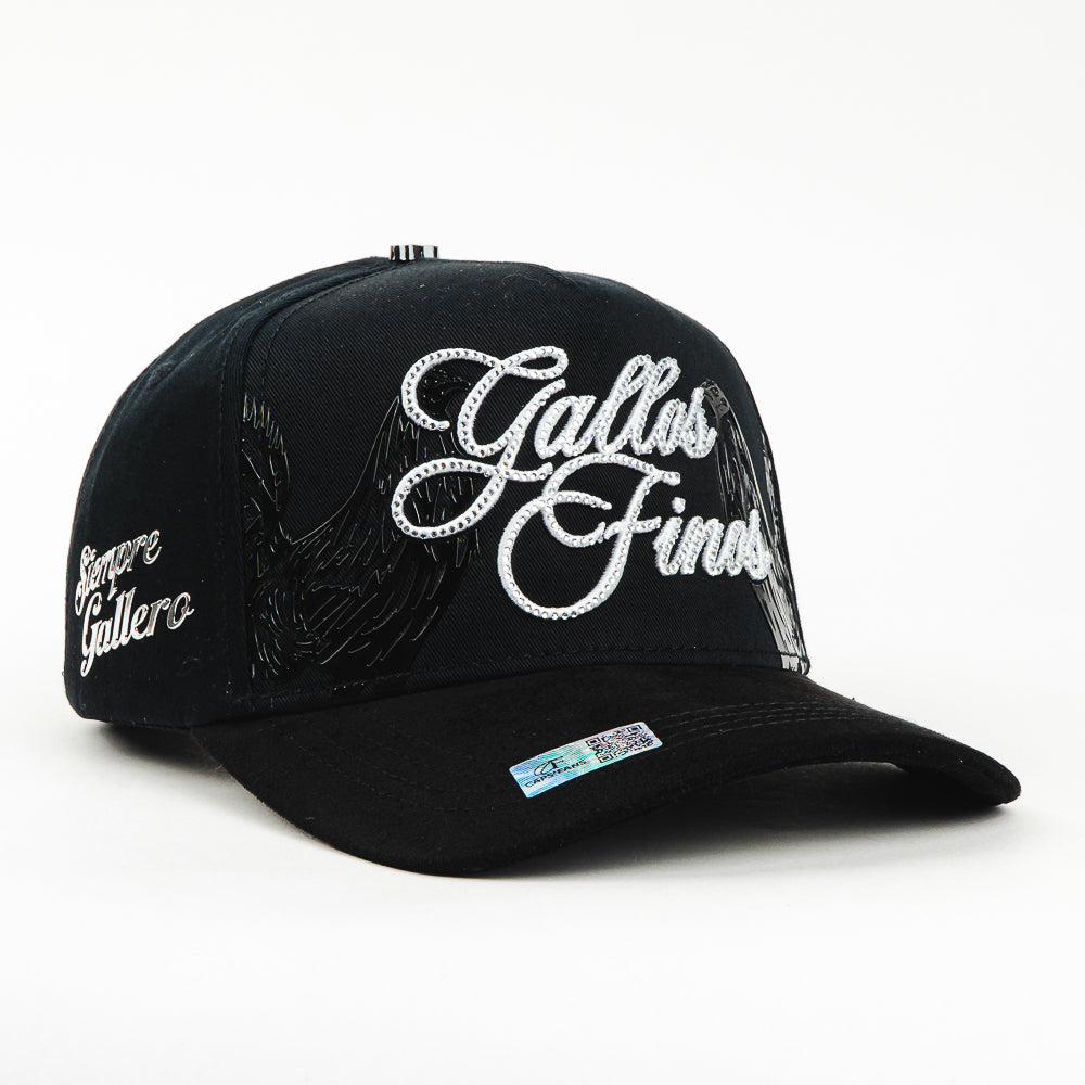 GORRA CAPS FANS GALLOS FINOS CRYSTAL WHITE
